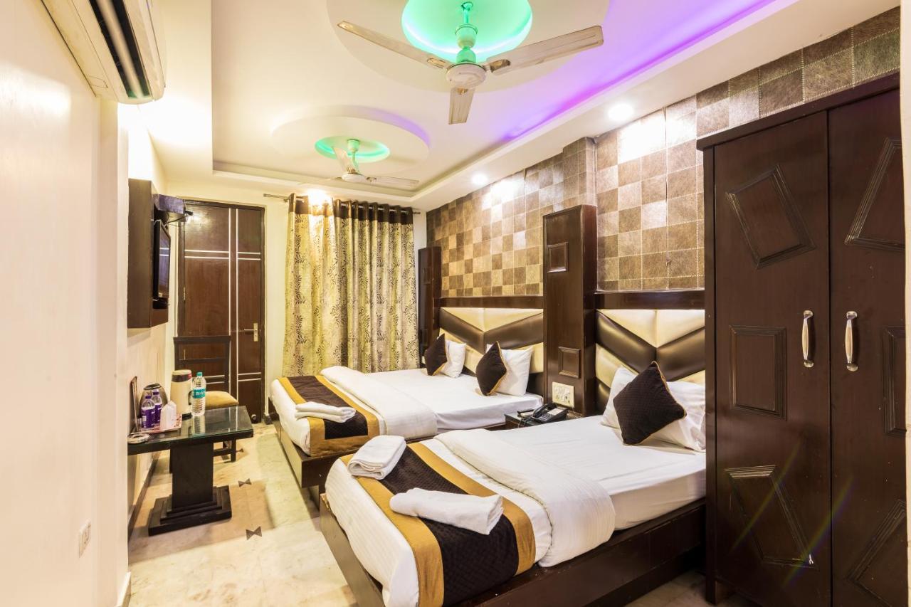 Hotel Grand Shyam- In Front Of New Delhi Railway Station-Couple Friendly Nova Deli Exterior foto
