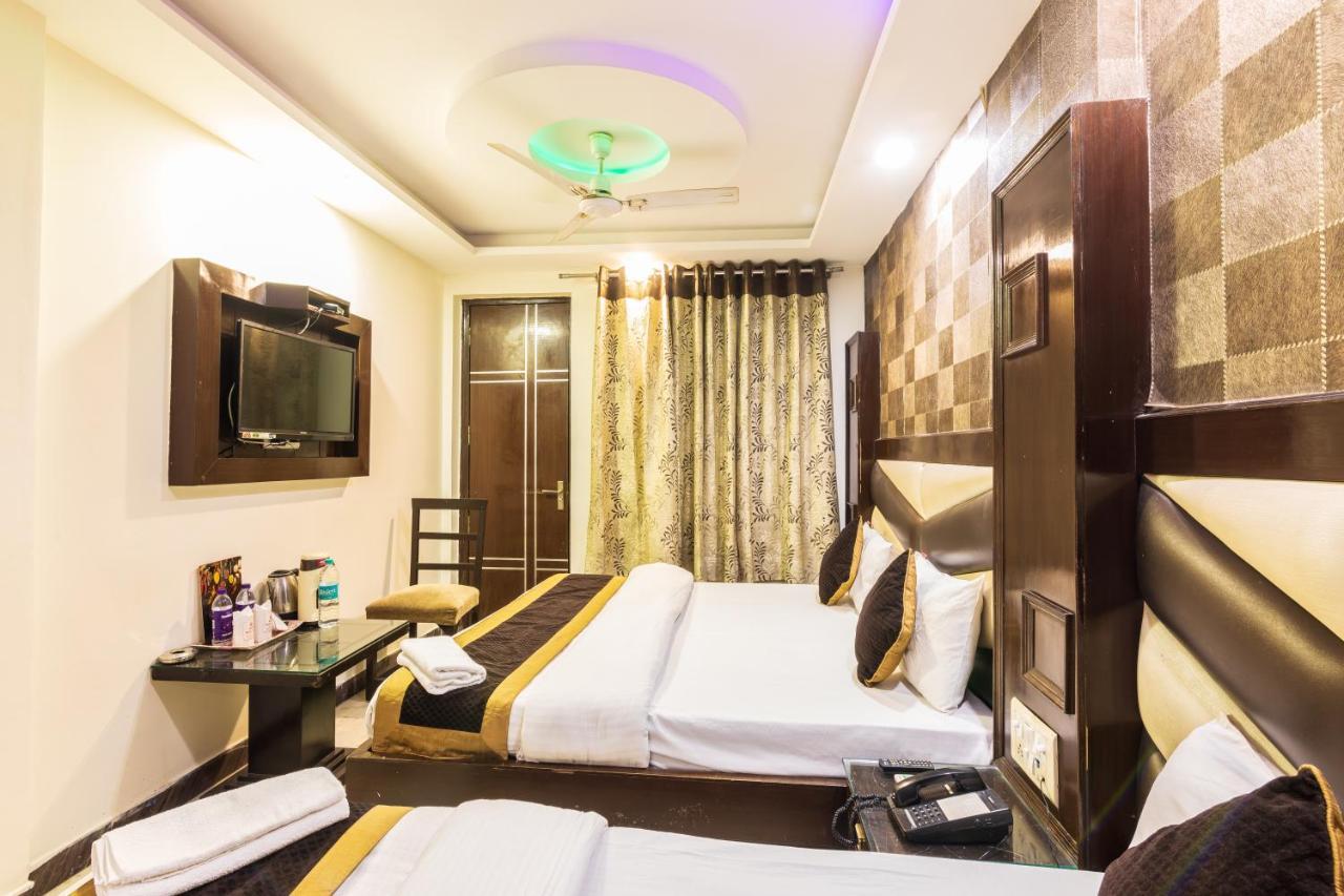 Hotel Grand Shyam- In Front Of New Delhi Railway Station-Couple Friendly Nova Deli Exterior foto