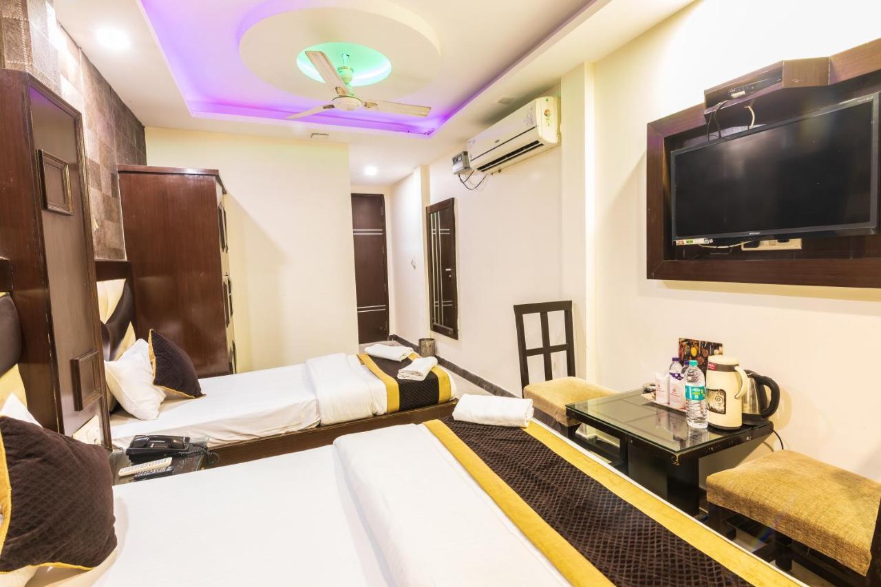 Hotel Grand Shyam- In Front Of New Delhi Railway Station-Couple Friendly Nova Deli Exterior foto